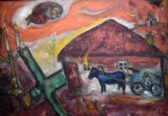 marc chagall, peinture, photos, musée du luxembourg