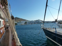 Carnet de voyage, croisière, îles Cyclades,grèce, Caïque